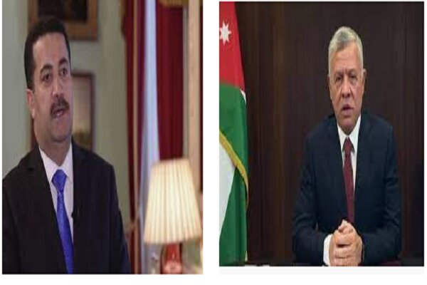 گفتگوی تلفنی شاه اردن با نخست وزیر جدید عراق