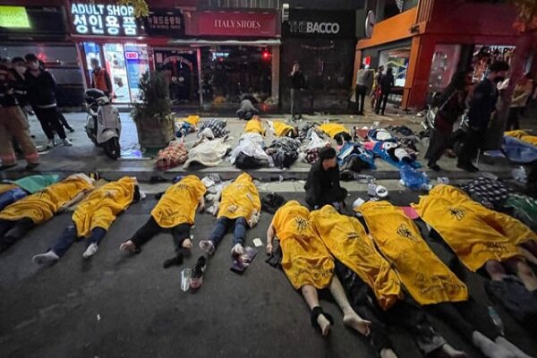 اعلام عزای عمومی در کره جنوبی/ ۱۵۱ نفر در جشن هالووین کشته شدند