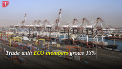 Trade with ECO members grows 13%