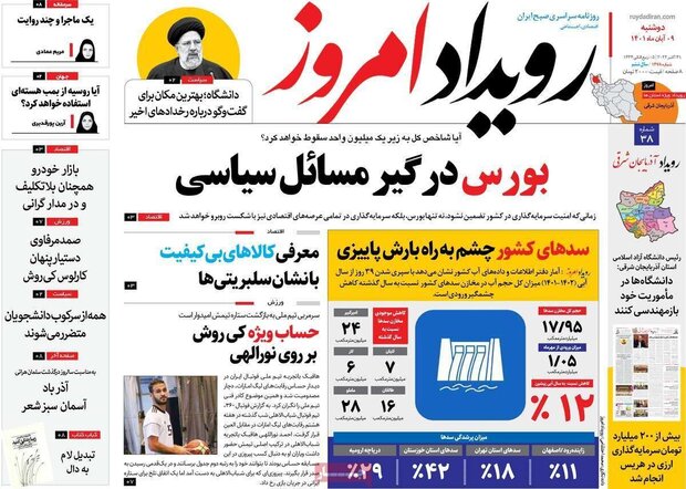 روزنامه های اصفهان