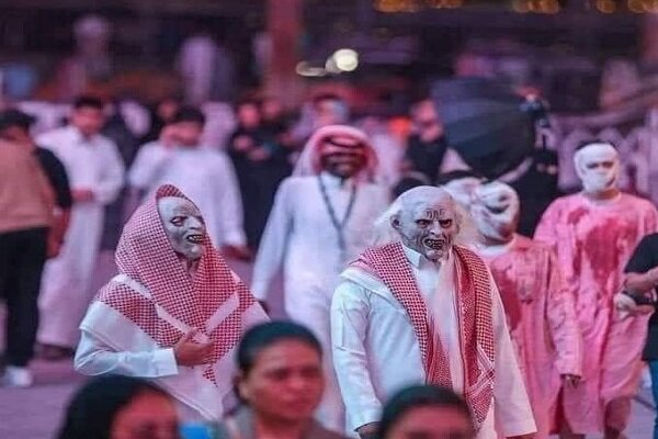 جنجال هالووین در عربستان/ انتقاد شدید از تابوشکنی در سرزمین وحی