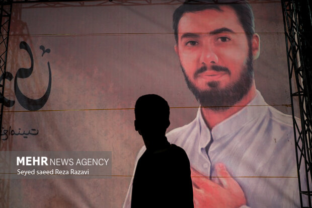 مکتب آرمان ادامه دارد/یادبود شهید علی وردی در اکباتان