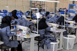 افتتاح واحد تولیدی پوشاک بیمارستانی در کنگاور