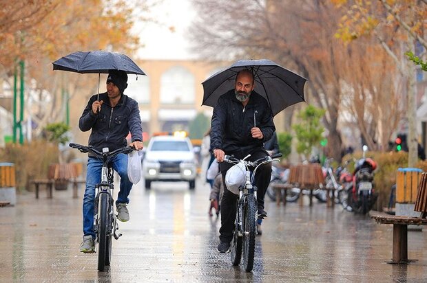 باران در اصفهان تا فردا می‌بارد / خوانسار رکورددار بارش‌ها