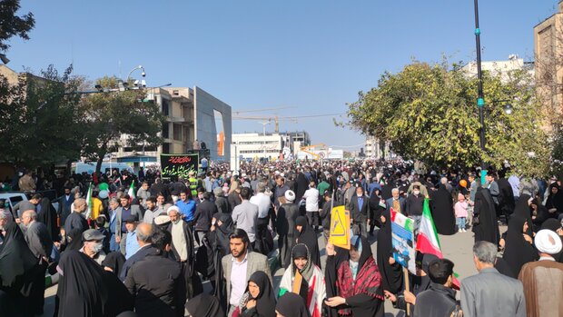 راهپیمایی ۱۳ آبان در مشهد 