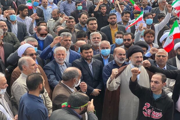 برپایی راهپیمایی ۱۳ آبان باشکوهتر از همیشه در پایتخت وحدت اسلامی