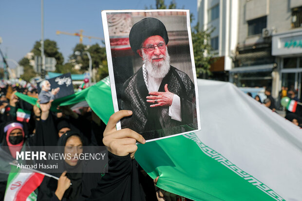 راهپیمایی ۱۳ آبان در مشهد