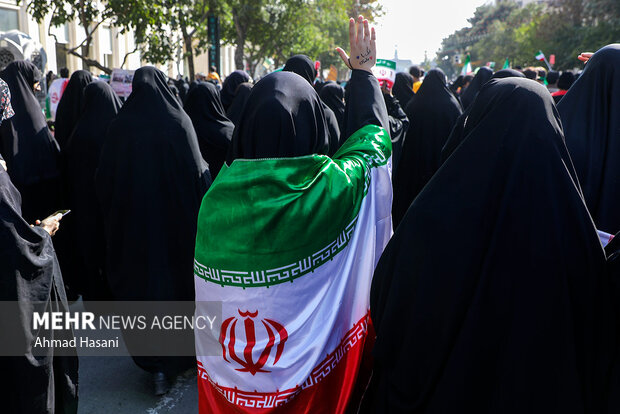 راهپیمایی ۱۳ آبان در مشهد