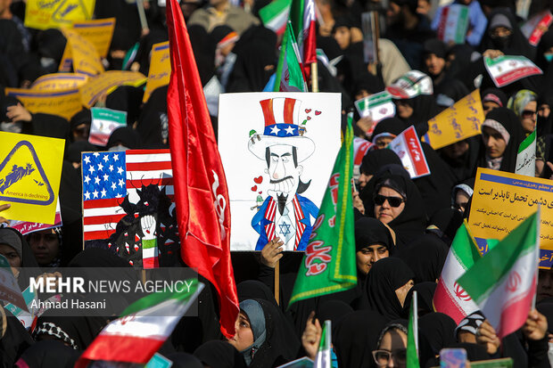 راهپیمایی ۱۳ آبان در مشهد