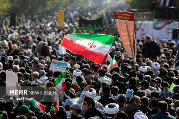 راهپیمایی ۱۳ آبان در مشهد