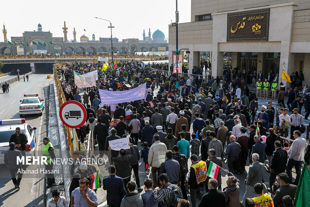 راهپیمایی ۱۳ آبان در مشهد