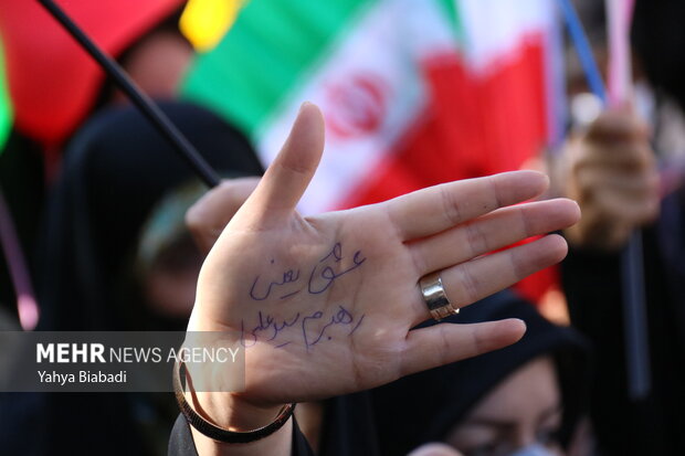 مراسم یوم الله 13 آبان در کرمانشاه