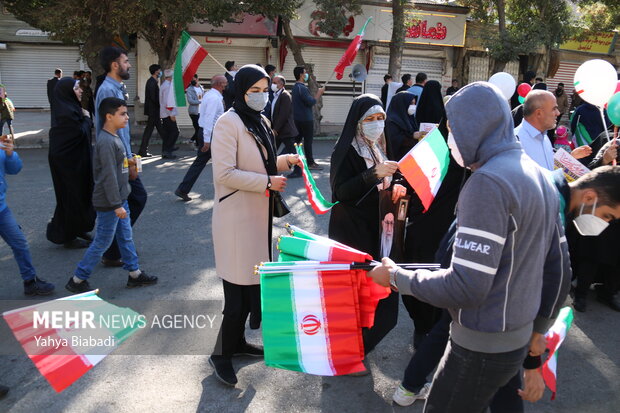 مراسم یوم الله 13 آبان در کرمانشاه