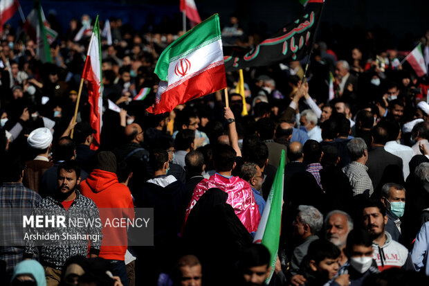 مراسم یوم الله 13 آبان در تهران