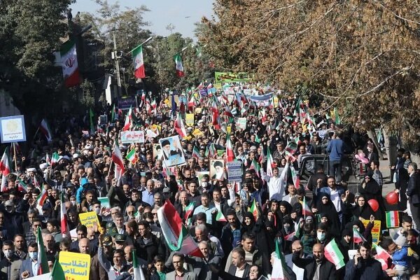 «مرگ برآمریکا»در آذربایجان غربی طنین انداز شد