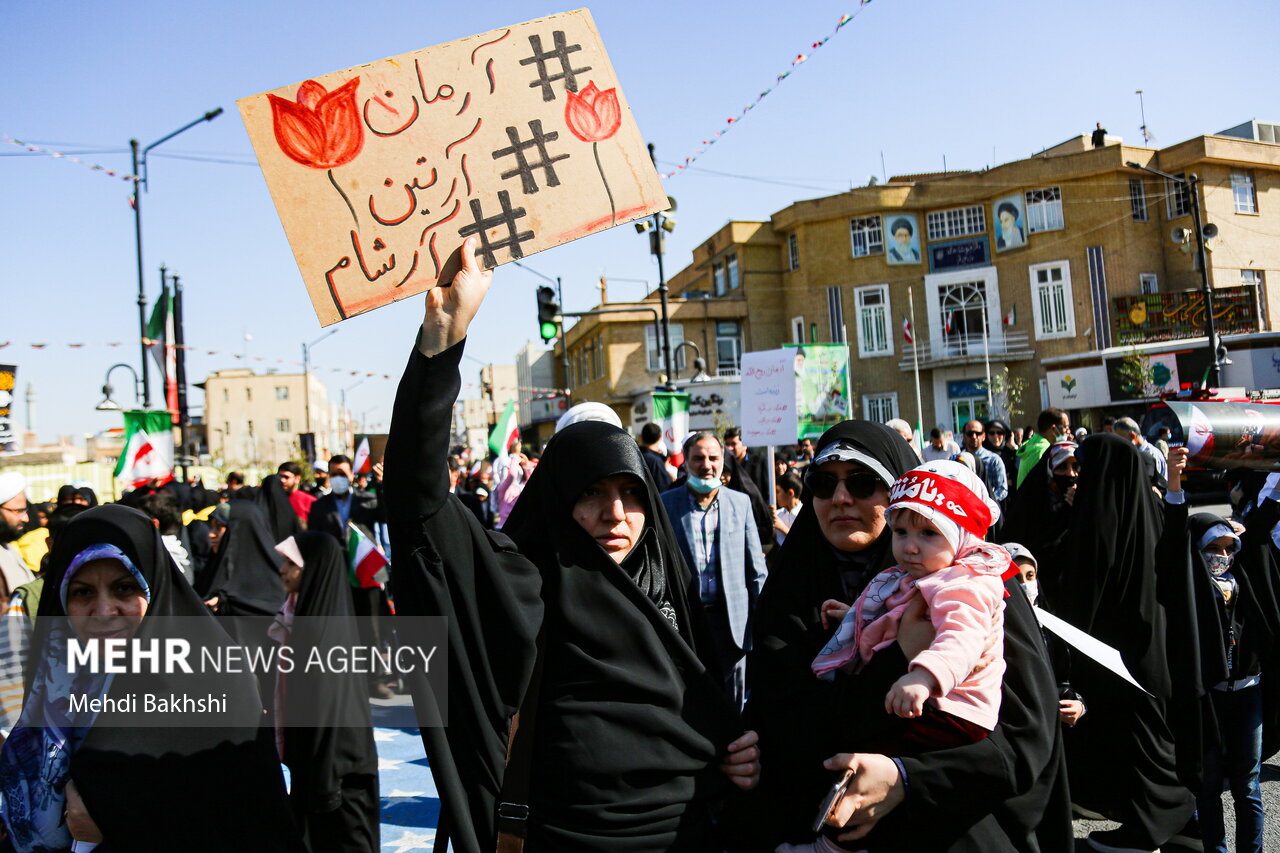 فریاد استکبارستیزی در خاستگاه انقلاب اسلامی طنین انداز شد