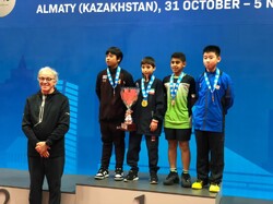ورزشکار آذرشهری درمسابقات تنیس روی میز قهرمان آسیا شد