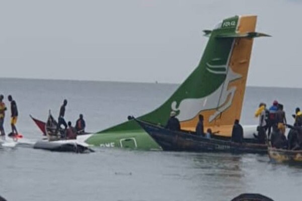 Passenger plane crashes into Lake Victoria in Tanzania 