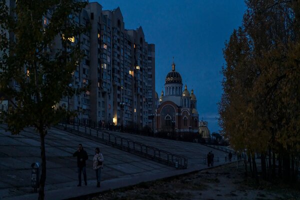کل برق پایتخت اوکراین قطع می شود