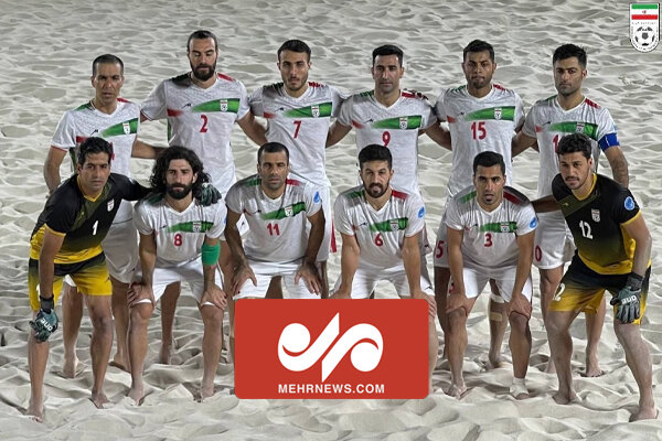 چهارمین قهرمانی فوتبال ساحلی ایران در جام بین قاره‌ای