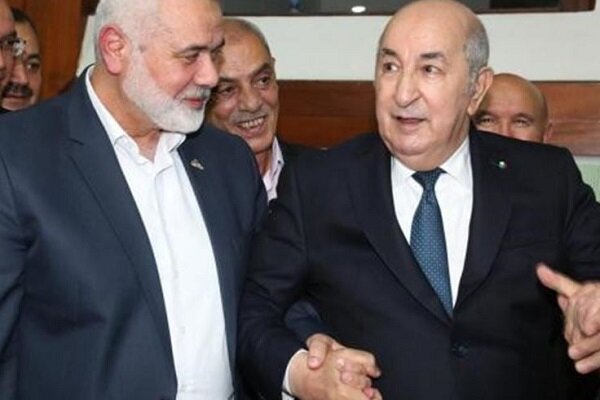 حماس کی جانب سے الجزائر کو خراج تحسین/الجزائر کا فلسطین کی حمایت جاری رکھنے کے عزم کا اظہار