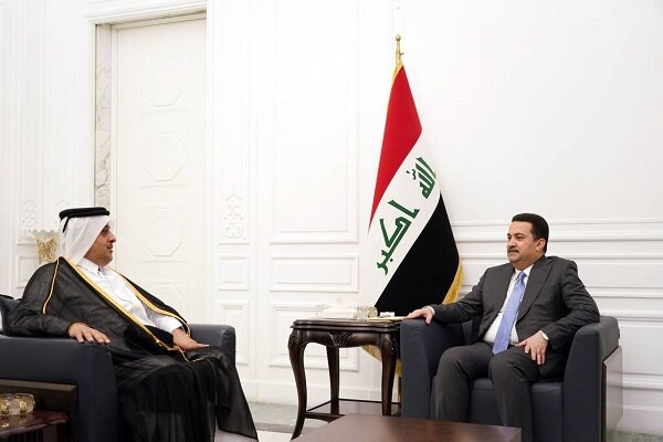 محورهای رایزنی سفیر قطر در بغداد با نخست وزیر عراق