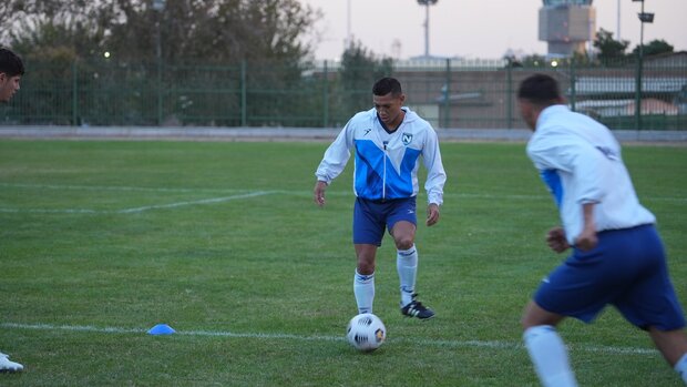 تصاویری از تمرین حریف تیم ملی فوتبال ایران در تهران