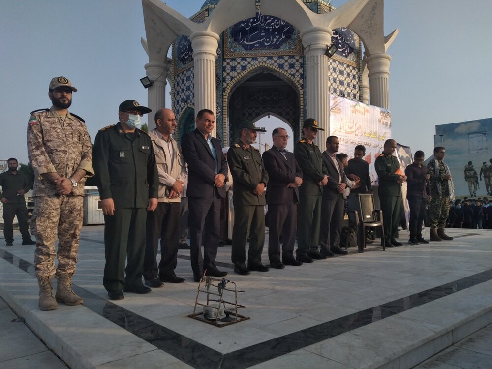 اردوی راهیان نور دانش آموزان استان بوشهر افتتاح شد