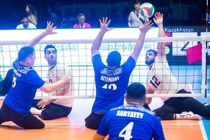 sitting volleyball