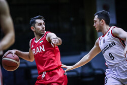 دیدار تیم ملی بسکتبال ایران با روسیه قبل از حضور در جام جهانی