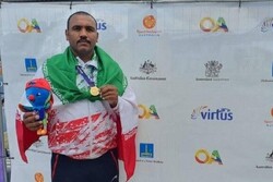 Ramezani wins gold for Iran at Asia-Oceania para-athletics