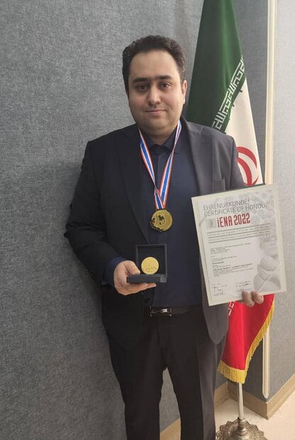 Iranian scholar wins gold at iENA 2022 in Germany