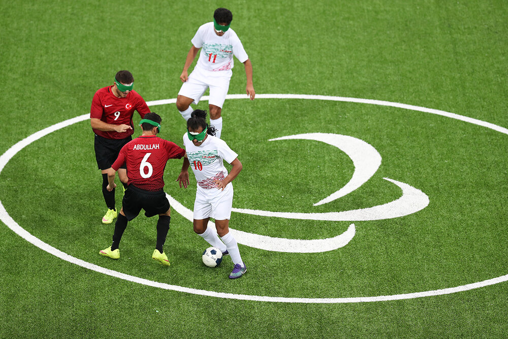 Iran blind football