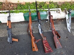 ۱۴ قبضه سلاح شکاری غیرمجاز در سلسله کشف شد