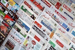 Headlines of Iran's Persian dailies on March 2