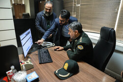 رئیس پلیس پیشگیری تهران بزرگ از خبرگزاری مهر بازدید کرد