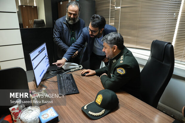 رئیس پلیس پیشگیری تهران بزرگ از خبرگزاری مهر بازدید کرد 