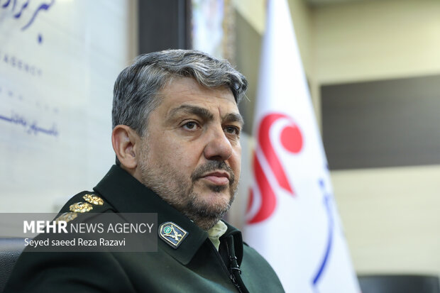 سرهنگ جلیل موقوفه‌ای رئیس پلیس پیشگیری تهران بزرگ در خبرگزاری مهر حضور دارد