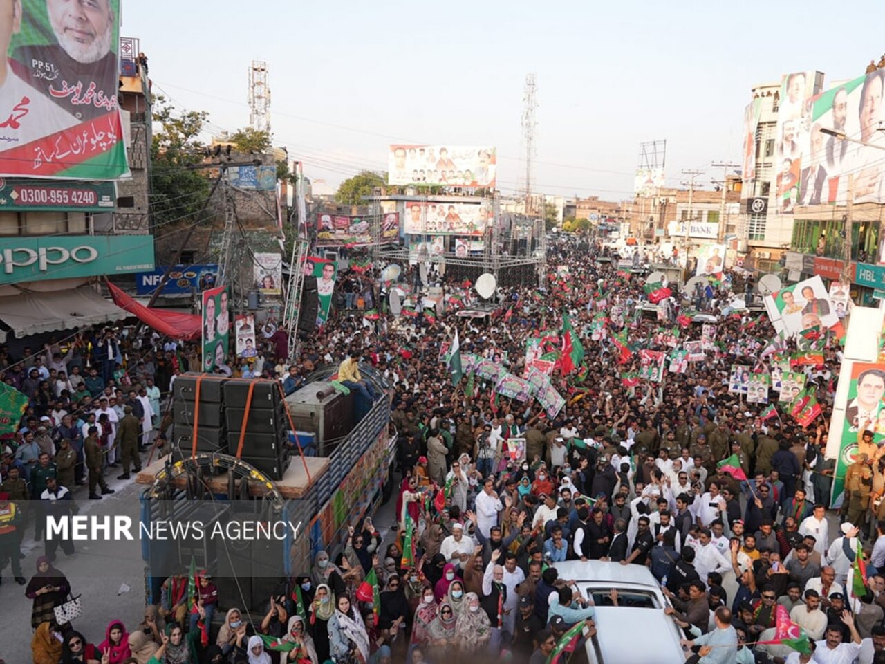 پاکستان، حقیقی آزادی لانگ مارچ کا وزیر آباد سے دوبارہ آغاز ہوگیا+تصاویر،ویڈیو