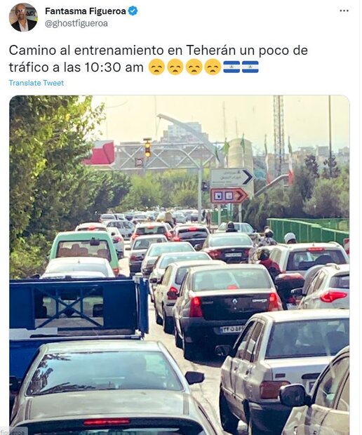 سفرنامه سرمربی نیکاراگوئه در ایران/ بی‌خوابی و ترافیک در تهران!