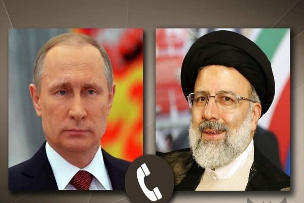 Iran, Russia presidents discuss bilateral relations by phone
