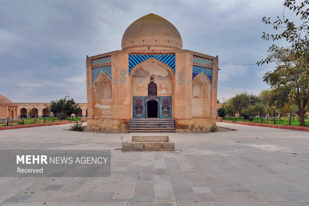 Tomb of Sheikh Amin al-Din Ardabili in NW Iran