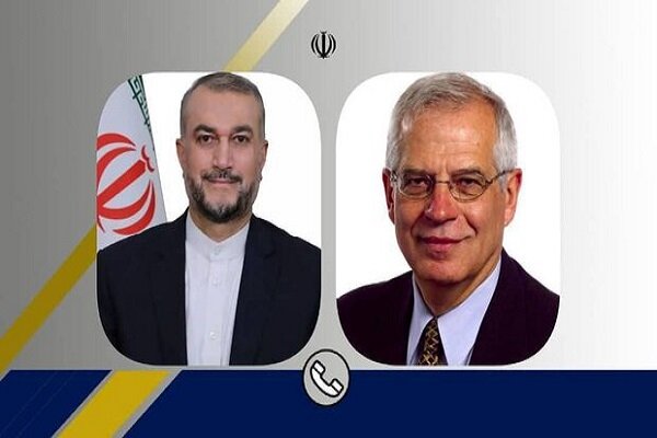 Amir-Abdollahian, Borrell discuss JCPOA on phone