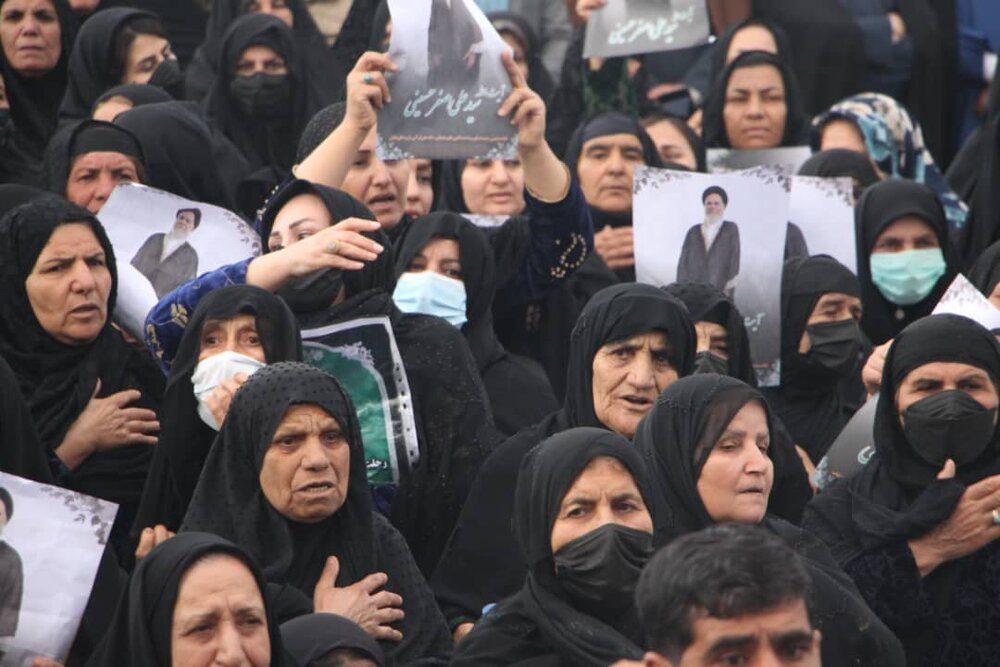 پیکر آیت الله حسینی در کهگیلویه تشییع شد/ وداع باشکوه مردم استان