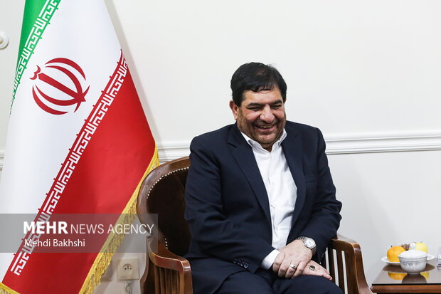 دیدار معاون اول رئیس جمهور با مراجع و علمای قم 14