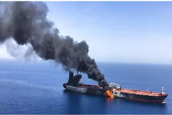 حمله پهپادی به نفت‌کش اسرائیلی در دریای عمان+نقشه مکان حمله