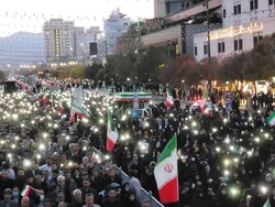 تشییع شهید مدافع امنیت در مشهد