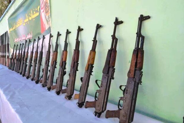 116 قبضه سلاح غیرمجاز در خوزستان کشف شد
