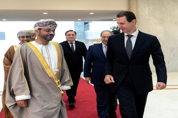 پیام سلطان عمان به بشار اسد