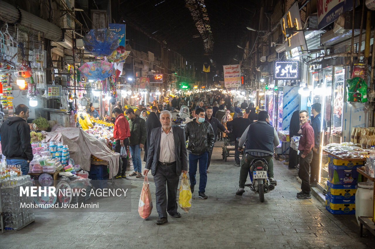 روز آرام بازار قزوین